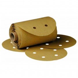 3M 1623 Paper Dust Free Disc Roll, P220 grit, 5"-