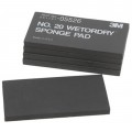 3M 5526 Wet Or Dry Sponge Pad, 2-3/4" x 5-1/2", 5-pack-