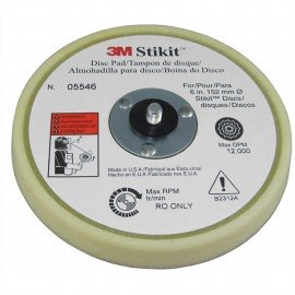 3M 5546 Disc Pad, 6"-