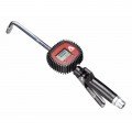 Alemite 3671-B Electric Dispensing Meter with rigid extension and manual non-drip tip-