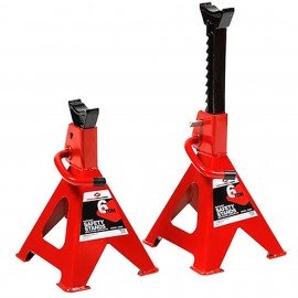 American Forge &amp; Foundry 3306A Jack Stands with double locking mechanism, 6-ton, ratchet-