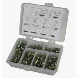 American Forge &amp; Foundry 8103 Grease Fitting Kit, SAE, 80-piece-