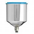Anest Iwata 6031D Aluminum Cup for LPH300, LS400, and WS400 Series Spray Guns, 400 ml, stainless steel fluid joint-