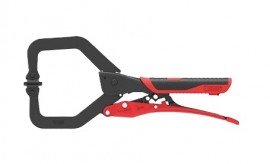 Armor Tool A10201G Auto-Adjusting C-Clamp with swivel pad, gripped, 11&amp;quot;-