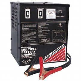 Associated 6082 Car Battery Charger, 0 to 158 V, 6 A-