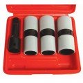 Astro Pneumatic 78803 Impact Socket Set, thin wall, protective sleeves, 1/2" drive-