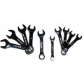 ATD Tools 1180 Stubby Wrench Set, metric, 10-piece-