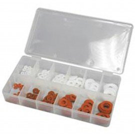 ATD Tools 371 Washer Assortment, fiber and nylon, 200-piece-