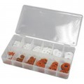 ATD Tools 371 Washer Assortment, fiber and nylon, 200-piece-