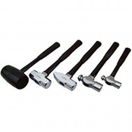 ATD Tools 4045 Hammer Set, fiberglass handles, 5-piece-