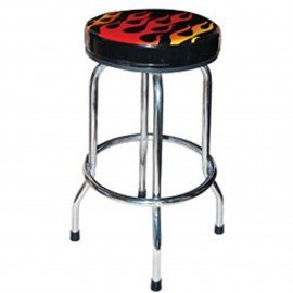 ATD Tools 81056 Shop Stool, flame design-