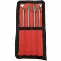 ATD Tools 8170 Burr Set, 6" long shanks, double cut-