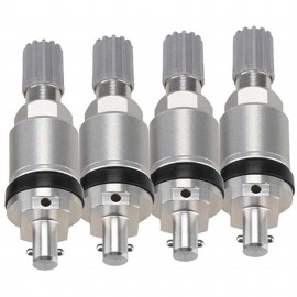 Autel MXSENSORMVK Valve Stems, metal, press-in, 4-pack-