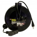 Bayco SL-801 Power Tap Reel, 30', 3 outlets-