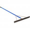 Bon 12-236-B9 Blunt Tooth Asphalt Lute Rake, 36&amp;quot; Head, 6 ft handle-