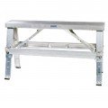 Bon 14-116-B8 Adjustable Contractor's Bench with foldable legs, 18 to 30"-