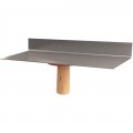 Bon 15-247-B9 Steel Hawk with lip, 12 x 6"-
