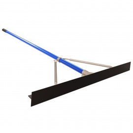 Bon 22-242-B9 Asphalt Lute Rake, smooth ends, 36" x 6'-