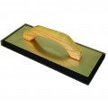Bon 83-110-B10 Foam Float, black, wood handle-