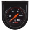 Bosch FST8216 Oil Pressure Gauge, 0 to 100 psi, mechanical-