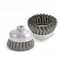 Brush Research BUS414 Knot Wire Brush, single row, 4"-