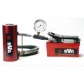 BVA SA15-3006T Hydraulic cylinder and pump kit, single acting, hollow hole-
