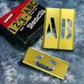 C. H. Hanson 10011 Number Stamping Set, 2" brass, 15-piece-