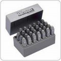 C. H. Hanson 20626 Letter and Number Stamp Set, 1/4", steel-