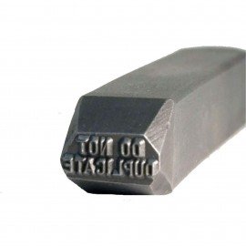 C. H. Hanson 26990 Stamp, do not duplicate, 1/16" character-