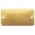 C. H. Hanson 41242-100 Tag, rectangle, rounded corners-