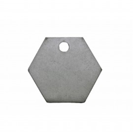C. H. Hanson 41483-500 Tag, hexagon-