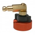 Car Certified Tools BA13 Brake Bleeder Adapter for Nissan, 0.890 to 1.02"-