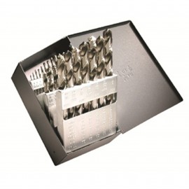 Champion Cutting 129-XL28 Drill Set for mechanics, metal cased-