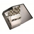 Champion Cutting 129-XL28 Drill Set for mechanics, metal cased-