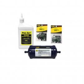 CPS FX3030X1 Maintenance Kit for FX Series with filter, vacuum pump oil, and coupler O-rings-