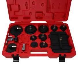 CTA 7300 Master Cylinder Brake Bleeder Adapter Kit for 7015 pressure bleeder tank, 11-pack-