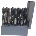 Drill America D/A1008-SET Drill Bit Set, 9/16 to 1&amp;quot;, 1/2&amp;quot; reduced shank, 8-piece-
