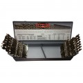 Drill America D/A115J-CO-SET Drill Bit Set, cobalt, split point-
