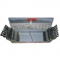 Drill America D/A115J-SP-SET Drill Bit Set, split point-