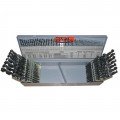Drill America D/A115J-SP-SET Drill Bit Set, split point-