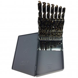 Drill America D/A29J-CO-SET HD Split Point Drill Bit Set-