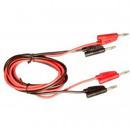 Electronic Specialties 146-P Test Leads, 48", stacking banana plug-