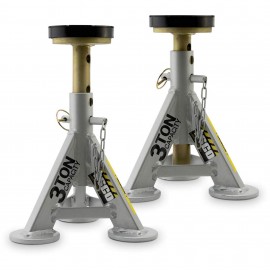 ESCO 10499-PAIR Jack Stand, 11 to 17", 3 tons, 2-pack-