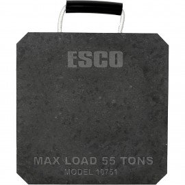 ESCO 10751 Jack Support Plate, 55-ton, rope handle-