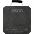 ESCO 10751 Jack Support Plate, 55-ton, rope handle-