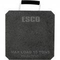 ESCO 10751 Jack Support Plate, 55-ton, rope handle-