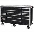 Extreme Tools EX7217RCQBKCR 17-Drawer Roller Cabinet, 72″-