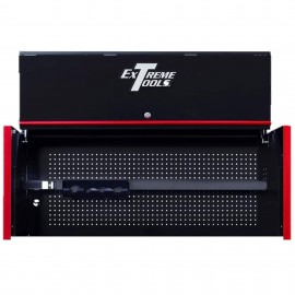 Extreme Tools RX Series Power Workstation Hutch, 55", black/red-