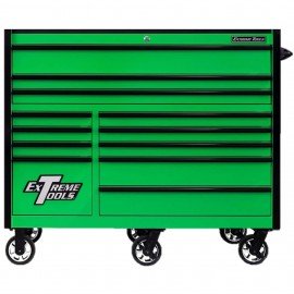 Extreme Tools RX Series Roller Cabinet, 55", green/black-