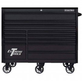 Extreme Tools RX Series Roller Cabinet, 55", matte black/black-